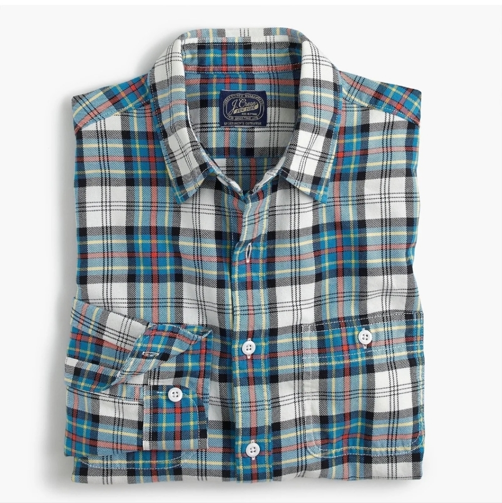 *Vintage J. Crew Cotton Flannel